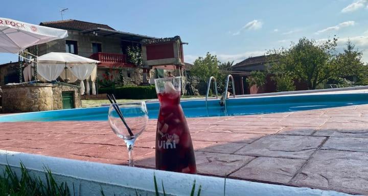 Alojamiento Entero Con Piscina Y Jardin. 오렌세 외부 사진